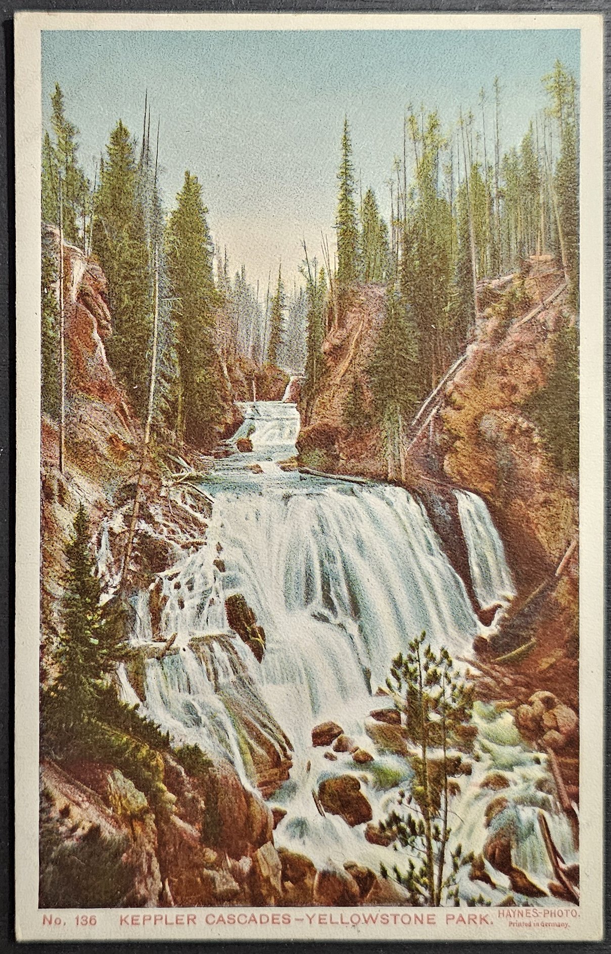 postcard USA - WY - Wyoming #0020 (image for) postcard USA - WY - Wyoming #0020